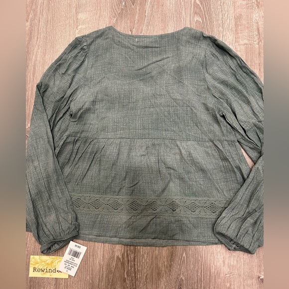 Boho Longsleeve NWT! Rewind Size:Medium - Picture 5 of 15